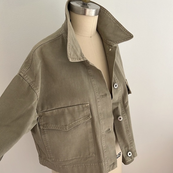 Zara denim jacket, size M - Picture 3 of 9